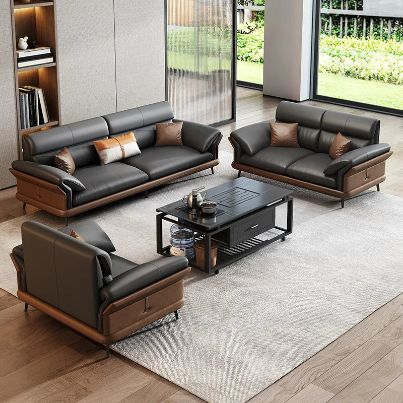 Office sofa leather